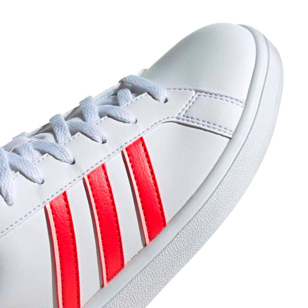 Кроссовки Adidas GRAND COURT BASE / Женский / 36.5 / Белый/Красный photo 2